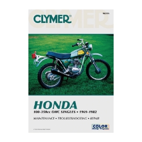 Clymer Manuel du Honda 100-350cc OHC Singles 69-82