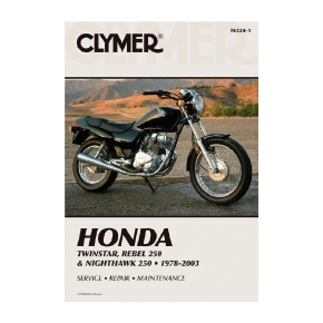 Clymer Manuel du Honda Twinstar, Rebel 250 and Nighthawk 250 78-03