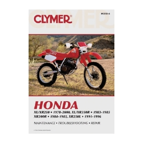 Clymer Manuel du Honda XL/XR250 78-00, XL/XR350R 83-85