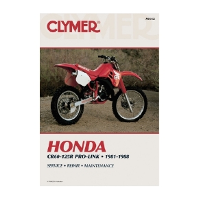 Clymer Manuel du Honda CR60-125R Pro-Link 81-88