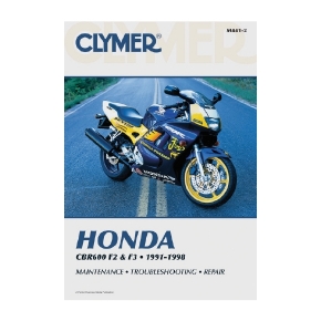 Clymer Manuel du Honda CBR600 F2 & F3 91-98