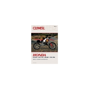 Clymer Manuel du Honda CR125R 92-97 and CR250R 92-96