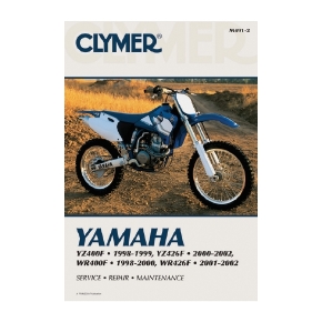 Clymer Manuel du Yamaha YZ400F, YZ426F, WR400F and WR426F 98-02