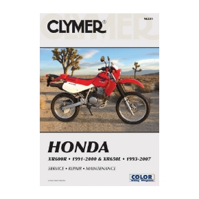 Clymer Manuel du Honda XR600R, 91-00 & XR650L 93