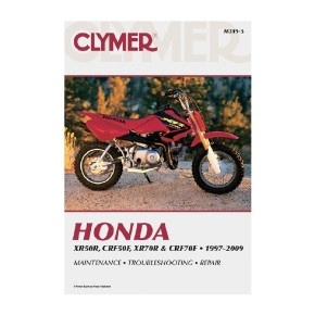 Clymer Manuel du Honda XR50R, CRF50F, XR70R & CRF70F, 97-09