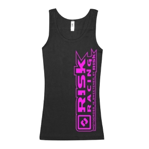 RiskRacing Pink Logo Tank Top