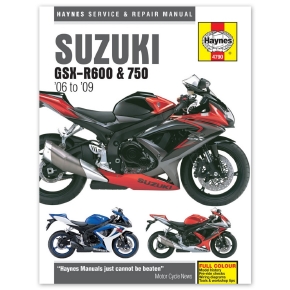 Haynes Manuel du Suzuki GSX-R600 et 750