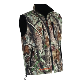 AbsoluteOutdoors Veste Sans Manche Camo et Noir