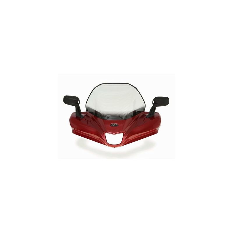 Kingquad 750 power stering Rouge Brossé